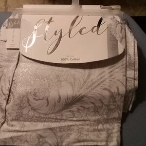 Styled by Dainty shower curtain